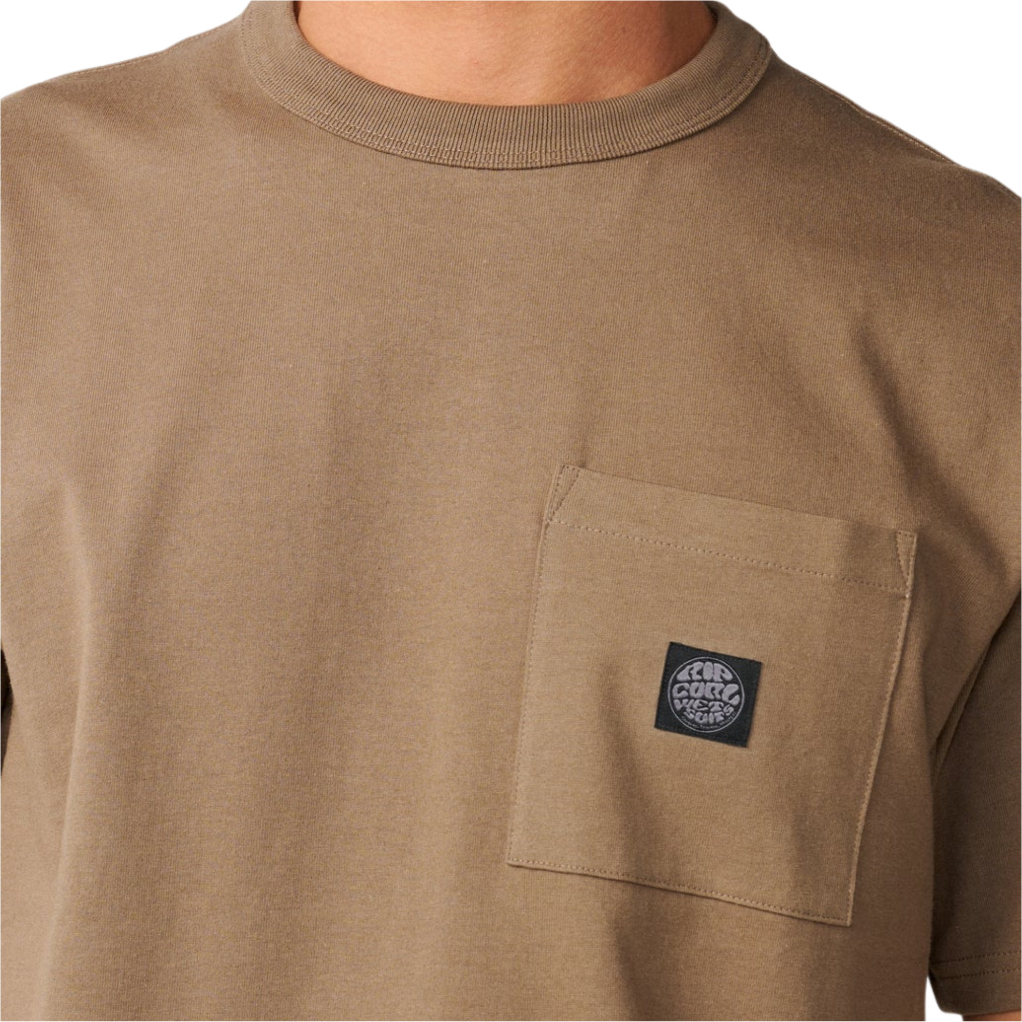 Rip Curl Mens Premium Surf Wettie T-Shirt 105MTE - Walnut